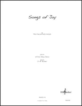 Songs of Joy SATB choral sheet music cover